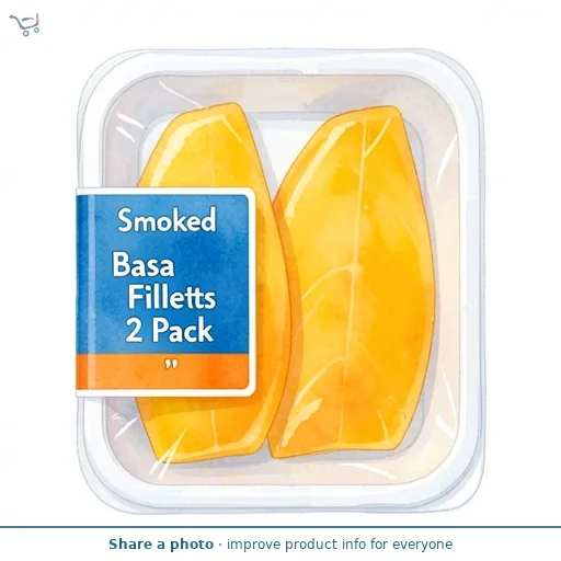 Smoked Basa Fillets 2 Pack
