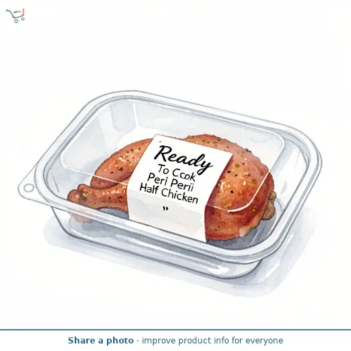 Ready To Cook Peri Peri Half Chicken