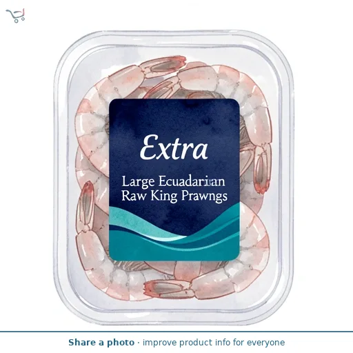 Extra Large Ecuadorian Raw King Prawns