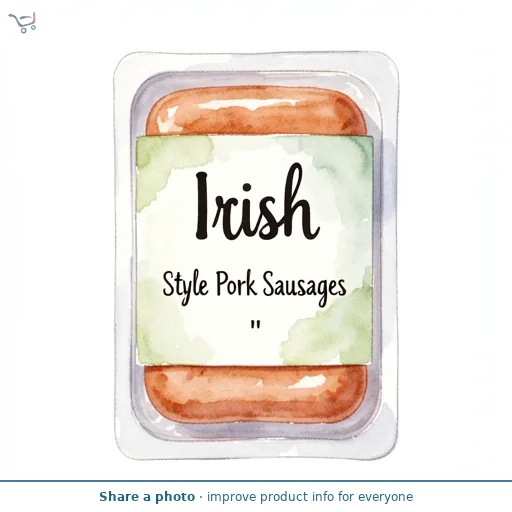Irish Style Pork Sausages