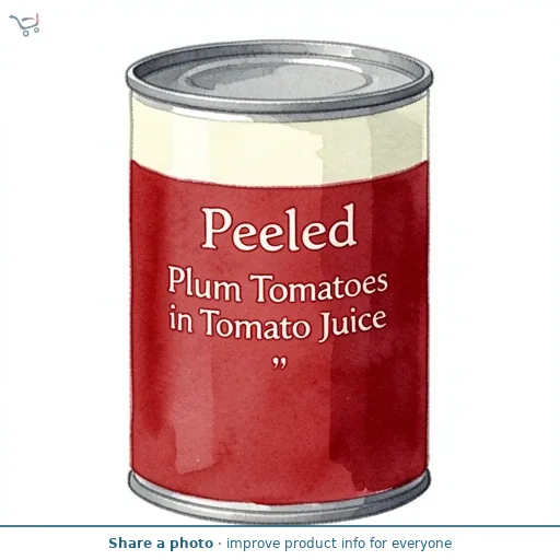 Peeled Plum Tomatoes in Tomato Juice