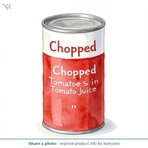 Chopped Tomatoes in Tomato Juice