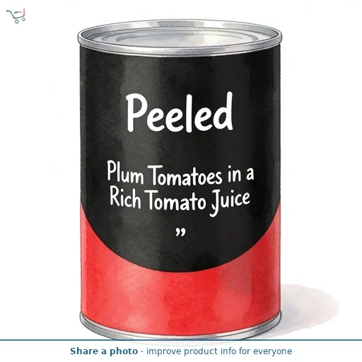Peeled Plum Tomatoes in a Rich Tomato Juice
