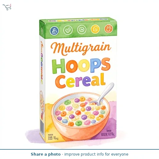 Multigrain Hoops Cereal