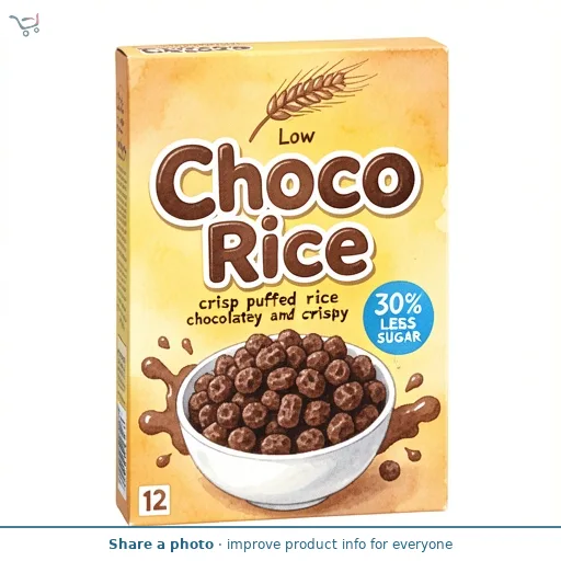 Low Sugar Choco Rice Cereal