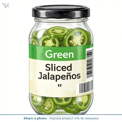 Green Sliced Jalapeños