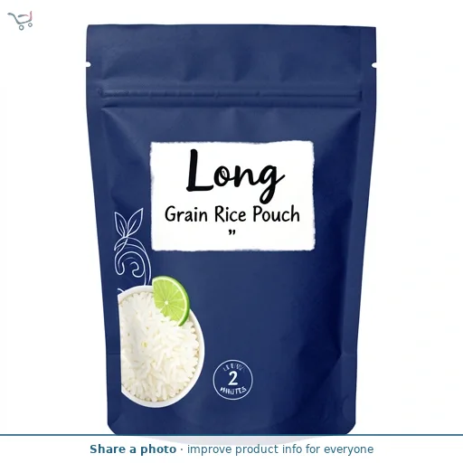 Long Grain Rice Pouch