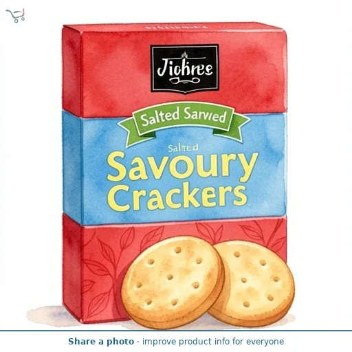 Lightly Salted Savoury Crackers