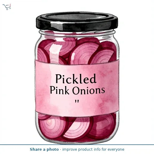 Pickled Pink Onions