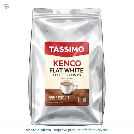 Tassimo Kenco Flat White Coffee Pods x8 220g