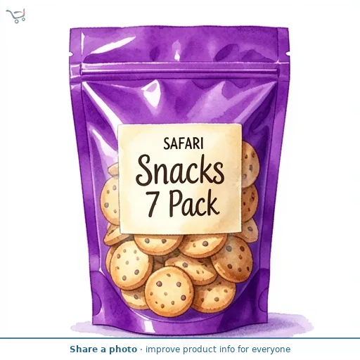 Safari Snacks 7 Pack