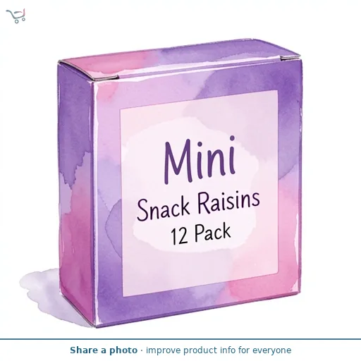 Mini Snack Raisins 12 Pack